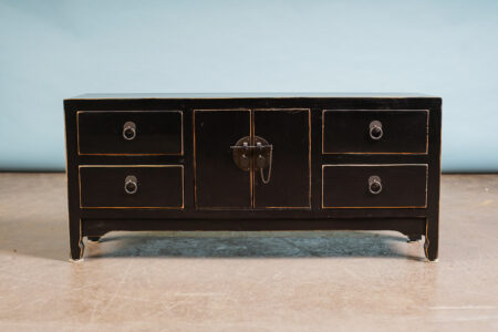 Mini cabinet negro