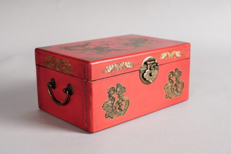 Cajas Cuerina Roja, 2 Tamaños