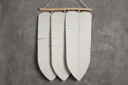 Colgante Multiple Rectangular Fibra Natural
