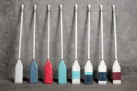Remo decorativo Lisos y Franjas 140 cm alto
