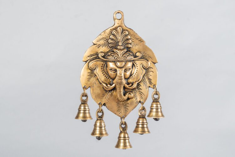 Cuelga Ganesh Campanitas en Bronce - Imagen 4