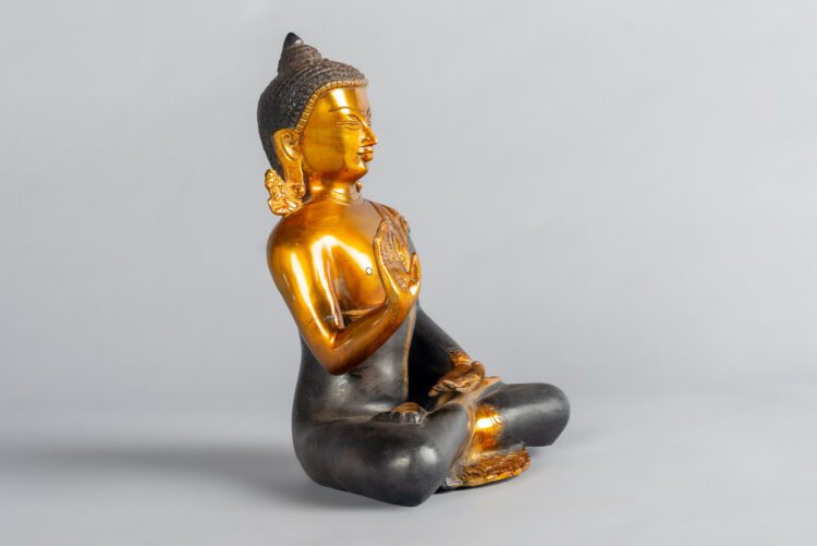 Buda en Bronce 35 cm - Imagen 2