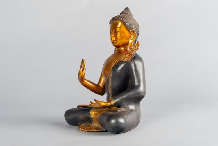 Buda en Bronce 35 cm - Imagen 3