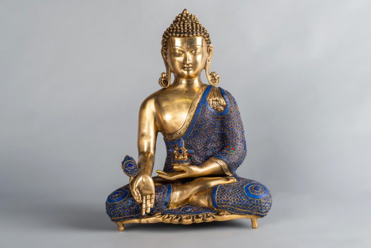 Buda  Medicinal en Bronce