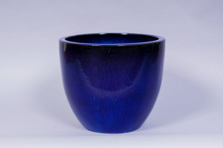 Macetero Azul sin Labio  Set/ 5